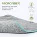 SINLAND Microfiber Face Towels 12x12 6 Pack | Ultra Soft Facial Washcloths in Curry, Green, and Purple - Buy Online on GoSupps.com