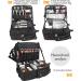 Extra Large Professional Makeup Backpack - Ideal Makeup Bag for Artists & Hairdressers - Black Hair Tools Carrier - Buy Online on GoSupps.com
