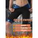 QZSH Women's Sauna Capris with Mesh Crotch, High Waist Body Shaper Workout Leggings - Blue, Size Large - Buy Online on GoSupps.com