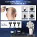 Head Shavers for Bald Men Beedove Upgraded Magnetic Interface 6 in 1 Wet Dry Electric Shaver IPX7 Waterproof Rechargeable Electric Razor with LED Display 7D Rotary Shaver Grooming Kit Silver - Buy Online on GoSupps.com