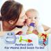 Baby Teething Toys Set | 3-Pack Teethers for 0-12 Months | Food Grade Silicone | Infant Essentials - Buy Online on GoSupps.com