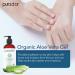 PURA D'OR 16 Oz ORGANIC Aloe Vera Gel - Unscented - All Natural - ZERO Artificial Preservatives - Deeply Hydrating & Moisturizing - Sunburn Bug Bites Rashes Small Cuts Eczema Relief - Skin & Hair Unscented 16 Ounce (Pac  - Buy Online on GoSupps.com