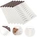 FRCOLOR 30 Pcs Eyebrow Stickers Makeup Stickers Eyebrows Imitation Eyebrow Tattoos Eyebrow Trimming Miss 5.8X1X0.1CMx5pcs Brownx5pcs - Buy Online on GoSupps.com