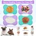 UPSKY Lick Mat 2 Pack for Dogs Cats - Slow Feeder & Anxiety Reducer - Bone-Shaped Treat Mat for Training - Ideal for Peanut Butter & Yogurt - Blue+Purple - Buy Online on GoSupps.com