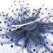 DRESHOW Navy Fascinator Hat for Women - Pillbox Style with Veil & Clip - Perfect Tea Party Headwear - Buy Online on GoSupps.com
