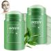 2 Pi ces Green Tea Mask Stick Masque Visage Th Vert Nettoyant en profondeur Masque Stick Th Vert pour anti-points noirs contr le du s bum et hydratation soin purifiant portable pour la plupart Green Tea colorful 01