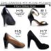 Buy Heel Hunks 10mm Clear Heel Protectors - Anti-Slip Replacement Tip Caps for High Heels & Stilettos - 5 Pairs for Grass & Indoor Use - Buy Online on GoSupps.com