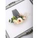 Kercisbeauty Cute Flower Hair Piece Side Hair Comb Wedding Bridal Floral Decorative Comb Women Girls Festival Headpiece Party - Buy Online on GoSupps.com