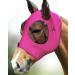Harrison Howard Super Comfort Stretchy Fly Mask Large Eye Space with UV Protection Skin with Breatathability Rosenrot M medium rose red