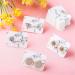 1200 Pieces Marble Earring Display Cards Set - Earring Holders, Earring Backs, Self-Seal Bags for Jewelry - 1 x 1.4 Inch (White) - Buy Online on GoSupps.com