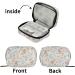 Buy Pfrewn 7-Day Pill Organizer Case - Retro Butterflies & Flowers Travel Pill Box Portable Vitamin Holder - Best Supplement Organizer - Buy Online on GoSupps.com