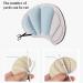 3 Pairs of Heel Cushions - Anti-Slip Pads for Men's & Women's Sports Shoes - Skin Color Black & Gray - Buy Online on GoSupps.com