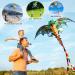Green Dragon Kite - Easy Flyer for Kids & Adults | Colorful Tail String | Outdoor Sports & Beach Fun - Buy Online on GoSupps.com