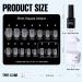 Tomicca Nail Tips and Glue Gel Kit | 8-in-1 Nail Glue | 240pcs Soft Gel Full Cover Nail Extensions | UV Lamp Included | Perfect for Nail Art at Home - Buy Online on GoSupps.com