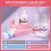 Morovan Dip Powder Nail Kit - 8 Colors Starter Kit for French Manicure - DIY Salon Quality Dipping Powder Set - Buy Online on GoSupps.com