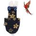 01 02 015 Parrots Diaper Golden Flower Pattern Washable Pet Bird Nappies Soft Reusable Elastic for Budgies for Macaw for Cockatiels(L Tibetan Golden Flower) - Buy Online on GoSupps.com