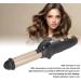 Hair Straightener Curler Safe to Use Hair Curling Wand Adjustable Temperature Versatile for Wavy Hair - Buy Online on GoSupps.com