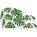 Green Monstera Leaf Hair Towel 2 Pack - Super Absorbent Quick Dry Hair Turbans for Women & Girls - Buy Online on GoSupps.com