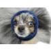 Happy Hoodie - The original sedative for dogs & cats - for revival - noise suppression in fireworks thunderstorms pet care & strength drying - calming aid for dogs since X -Small Blue
