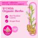 Pink Stork Nausea Relief Tea: 100% Organic Nausea Relief Tea Ginger Tea for Motion Sickness Digestion Nausea Relief for Women Women-Owned Ginger Peach 30 Cups - Buy Online on GoSupps.com