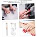 POPETPOP 2pcs nail polisher nail art drill kit electric manicure machine nail grinders manicure drill bit Compact Nail File Drill nail polishing tool abs white electric nail portable 15.2X2X2CMx2pcs Whitex2pcs - Buy Online on GoSupps.com