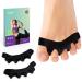 Welnove Toe Separators Bunion Corrector - 8 Pcs Gel Toe Straightener to Restore Hammertoes to Their Original Shape for Women Men