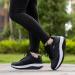 QAUPPE Women's Walking Shoes with Arch Support - Wide Plantar Fasciitis Sneakers for Foot Pain Relief - Size 8 Wide - Black - Buy Online on GoSupps.com