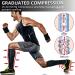 Ailaka 15-20 mmHg Zipper Compression Socks for Women Men 4X-Large - Black | Closed Toe Support | Graduated Medical Varicose Veins Hosiery for Athletics, Running, Flight Travel, Support, Edema, Pregnancy | 1 Pair - Buy Online on GoSupps.com