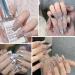 Metallic Painting Gel - Mirror Silver UV Painting Gel - 3D Metal Painting Gel Drawing Mirror Gel Nail Polish Glossy DIY Nail Art for Women Girls - Buy Online on GoSupps.com