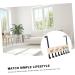 CHILDWEET Bath Toy Storage 1pc Solid Wood Door Hook Towel Hooks Jacket Hanger Bath Towel Hook Wrought Iron Hook Coat Key Hook - Buy Online on GoSupps.com
