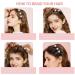 Shop Stylish 5-Piece Kolibri Hair Clip Set with Crystal Flower & Pearls - Double Layer Duck Beak Clips for Women & Girls - International Shipping Available - Buy Online on GoSupps.com