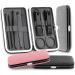 HCHGJKN Nail Clippers Manicure Nail Clippers Pedicure Set Black Stainless Steel Manicure Nail File Cutter Tweezers With Portable Travel(Schwarz) - Buy Online on GoSupps.com