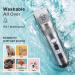 CalmGeek Dog Clippers Dog Grooming Clippers Kit Rechargeable Pet Clippers Low Noise Pet Hair Clipper with Comb 5 Speed for Dogs Cats Pets Hair Trimmer - Buy Online on GoSupps.com
