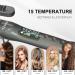 Thirtek 1-Inch Extra Long Barrel Curling Iron - Ceramic Tourmaline 450 F Fast Heat 15 Temp Settings Auto Shut-Off Dual Voltage - Rose Gold - Buy Online on GoSupps.com