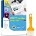 100 Sheets A3 DTF Transfer Film | Clear PET Heat Transfer Paper for DTF Printers | Cold & Hot Peel | Ideal for Textile, Polyester, Cotton | by Godora - Buy Online on GoSupps.com