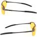 Vison Master HD Night Driving Glasses for Men - Polarized Risk-Reducing Anti-Glare Glasses with UV400 Lens and Sport Frame - Buy Online on GoSupps.com
