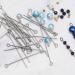300 Pcs 1.6 304 Stainless Steel Open Eye Headpins for Jewelry Making - Silver Finish - Buy Online on GoSupps.com