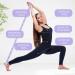 Buy Ablelo Yoga Stretching Strap - 8 Loops for Effective Stretching | Ideal Yoga Accessory for Pilates Gymnastics & Dance - Purple - Buy Online on GoSupps.com