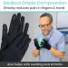 Vive Copper Arthritis Gloves - Full Hand Compression Touchscreen for Carpal Tunnel & Joint Pain Relief - Flexible Wrist & Thumb Support - Black X-Large for Men & Women - Buy Online on GoSupps.com