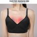 Heating Bra USB Black Plug-In - Breast Enhancement & Shaping Massage Bra - Buy Online on GoSupps.com