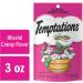 TEMPTATIONS Classic Crunchy and Soft Cat Treats Blissful Catnip - Multiple Sizes - 3oz (12 Pack) - Buy Online on GoSupps.com