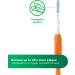 Gum Trav-Ler Professional Interdental Brushes - Antibacterial Bristles Ergonomic Handle ISO Size 4 (1.4mm) - 18 Units + Free Sample - International Shipping Available - Buy Online on GoSupps.com