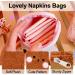 FHDUSRYO Women s Cute Binding Storage Pocket for Menstrual Cups & Tampons | Portable Zippered Period Bag with Cartoon Design - Buy Online on GoSupps.com