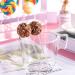 Fayme 100 Pieces 6 Inch Acrylic Lollipop Sticks Clear Reusable Acrylic Rods for Making Lollipops Cake Pops Candies Chocolates - Buy Online on GoSupps.com