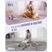 oneisall Dog Grooming Vacuum Kit | 99% Suction Pet Hair Remover with 4 Grooming Tools | Purple Dog Hair Vacuum Groomer - Buy Online on GoSupps.com