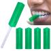 Orthodontics Chewies for Invisalign Aligner Trays 4 Chewies Mint Scented Cuboid Non-Slip 4 pack Green