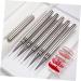 POPETPOP Nail Art Drawing Pen Gel Nails Polish Design for Nail Art Manicure Brushes for Nails Nail Diamond Pen Nail Art Pens Nail Dotting Pens Nail Art Supplies Eyeliner Brush Fine Metal 18x1cm As Shown 2 - Buy Online on GoSupps.com
