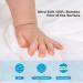 SWEET DOLPHIN Bamboo Baby Bath Towel - Ultra Absorbent Hooded Towels for Babies - Pack of 3 Soft Flowered Towels 30x30 Inch - Baby Registry Gifts - Buy Online on GoSupps.com