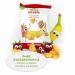 FRECHE FREUNDE Organic Puffed Corn with Banana & Strawberry | Vegan Gluten-Free 30g (Pack of 9) - Shop Internationally - Buy Online on GoSupps.com