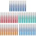 Interdental Brushes for Oral Health - 50 Pack Toothpick Cleaners | Best Dental Hygiene Tools - Buy Online on GoSupps.com